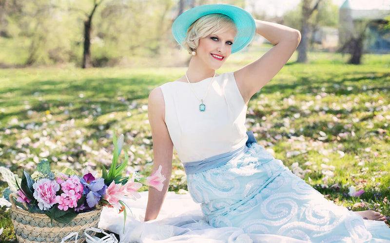 Braid slipper dress dungaree