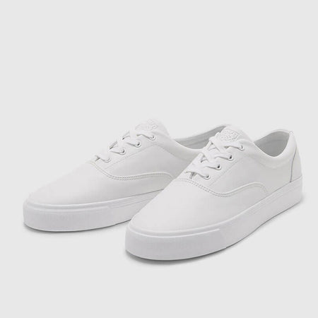 Simple White Shoes